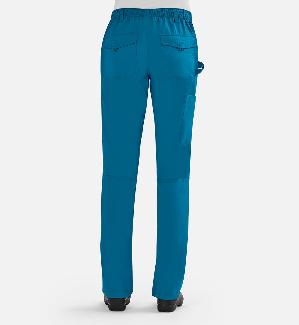 Blossom Signature 8101 Ladies Adjustable Functional Pants Teal Blue