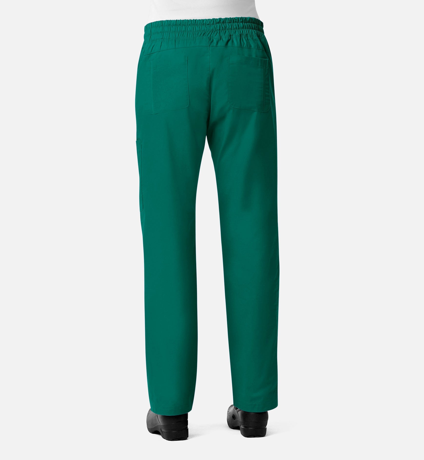 Blossom Signature 8102 Ladies Mesh Pocket 3-Quaters Elastic Band Pants Hunter