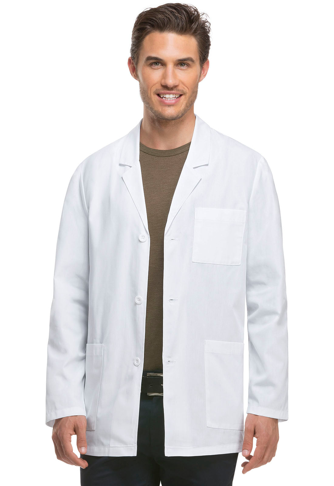 Prof. Whites 81404 31" Men's Consultation Lab Coat White