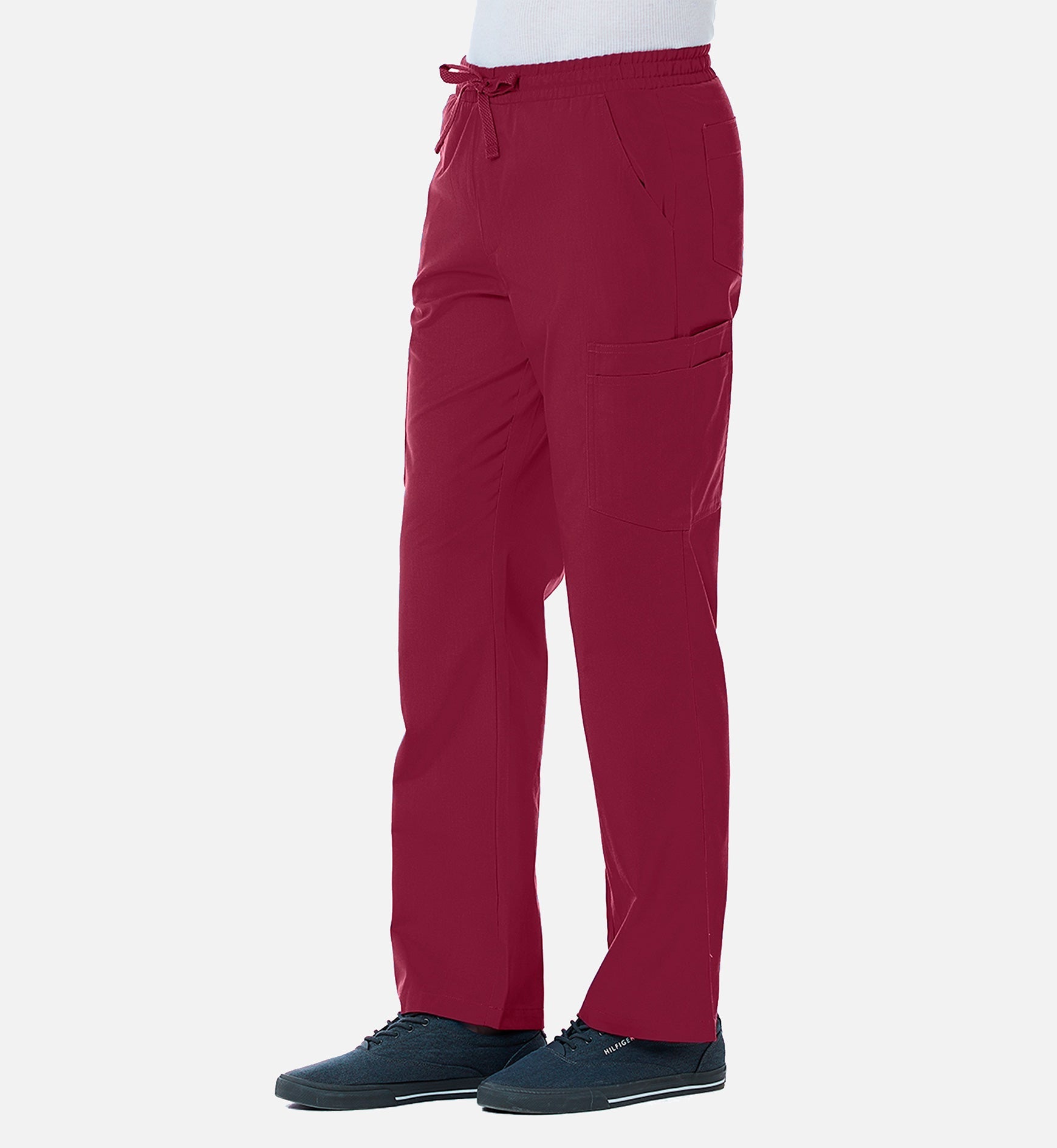 Redpanda 8206 Men's Full Elastic Cargo Pants Wine