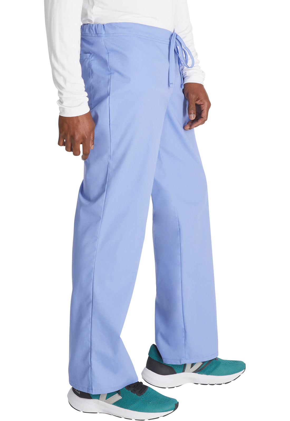 EDS Signature 83006 Unisex Unisex Drawstring Scrub Pants Ciel