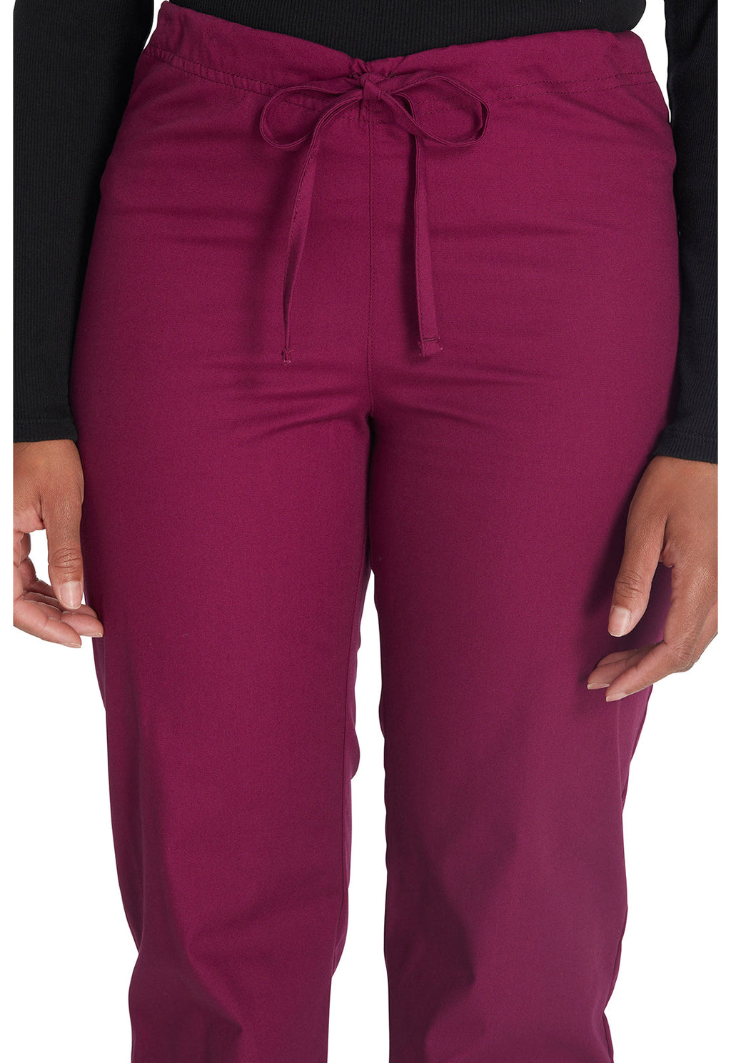 EDS Signature 83006 Unisex Unisex Drawstring Scrub Pants Wine