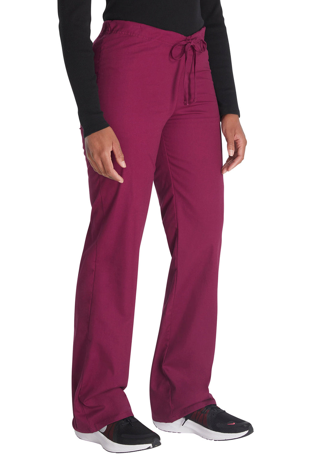 EDS Signature 83006 Unisex Unisex Drawstring Scrub Pants Wine