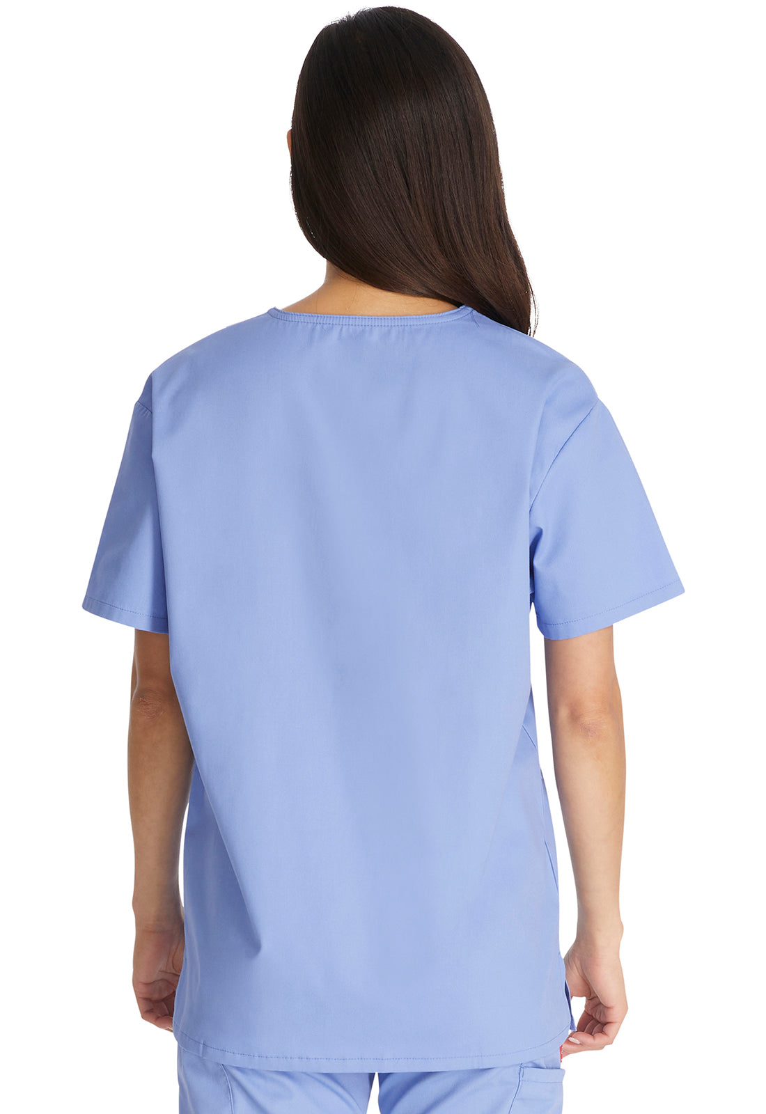 EDS Signature 83706 Unisex Unisex Tuckable V-Neck Scrub Top Ciel
