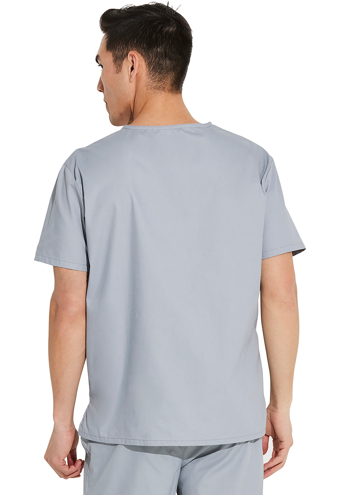 EDS Signature 83706 Unisex Tuckable V-Neck Top Grey