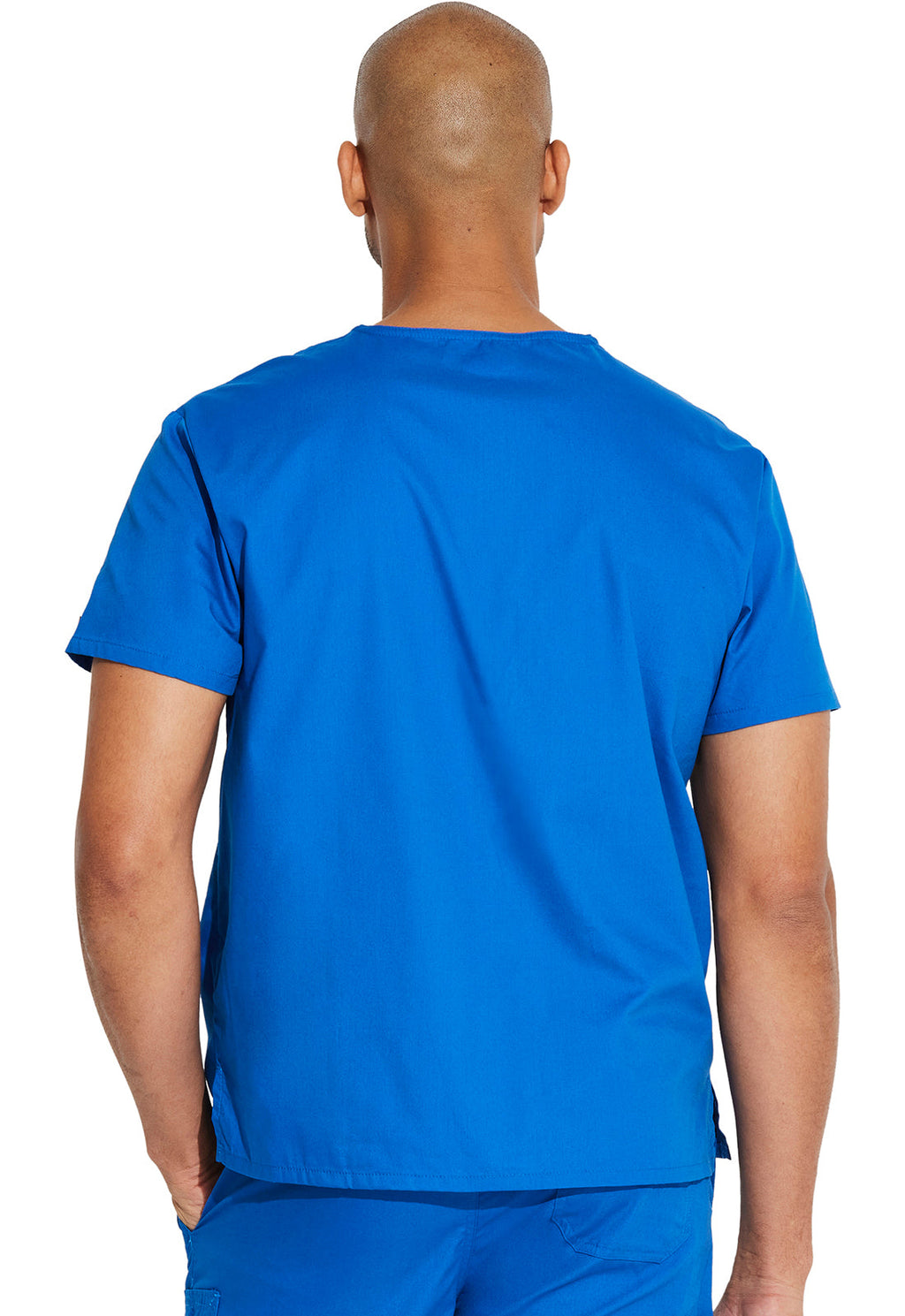 EDS Signature 83706 Unisex Unisex Tuckable V-Neck Scrub Top Royal