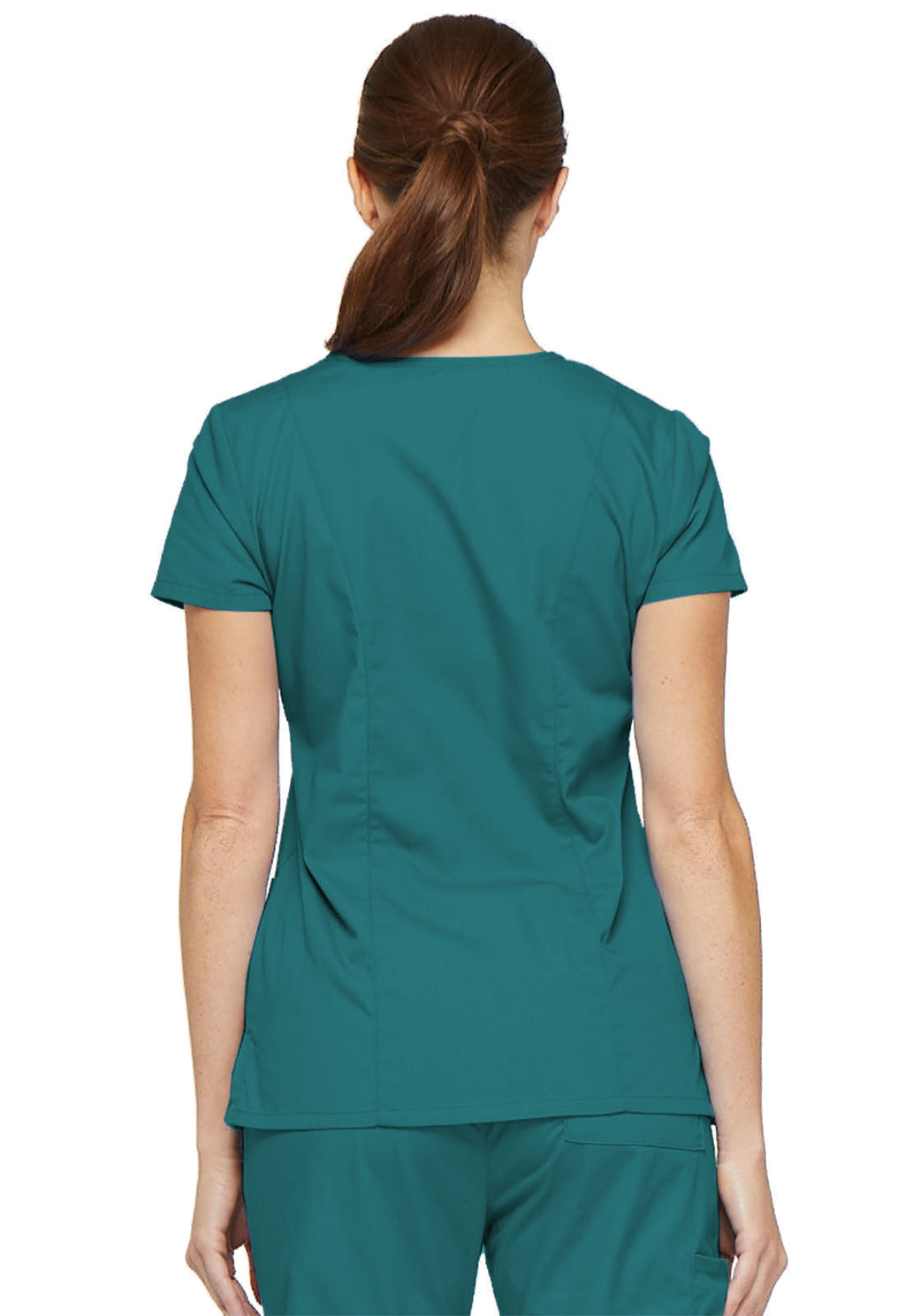 EDS Signature 85906 V-Neck Top Teal Blue