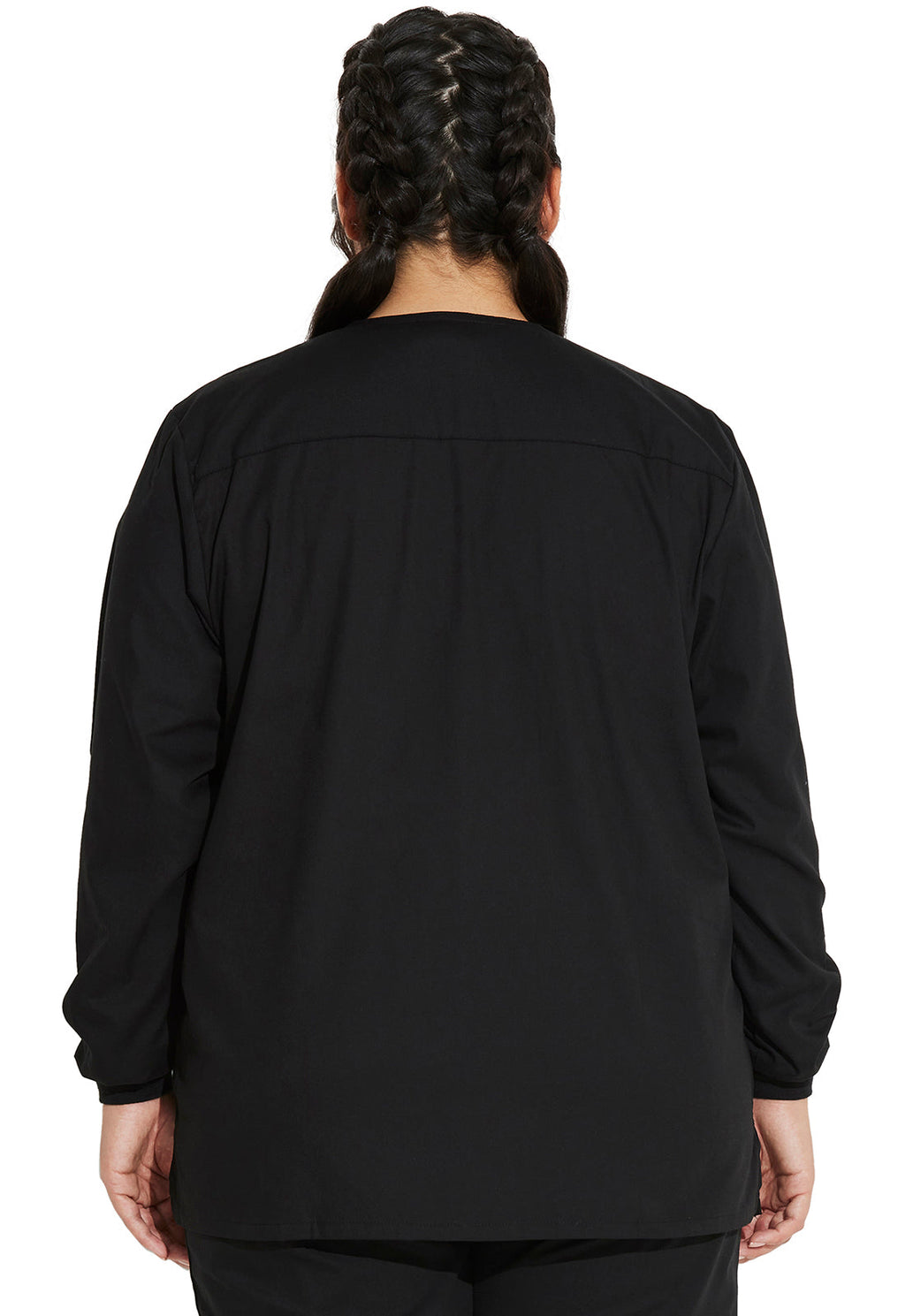EDS Signature 86306 Women's Snap Front Warm-Up Jacket Black