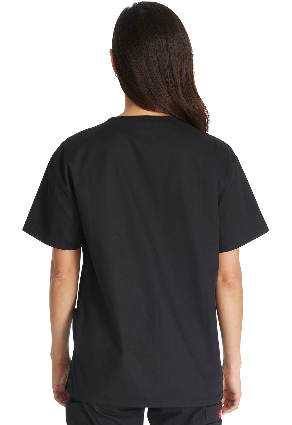 EDS Signature 86706 Women's V-Neck Scrub Top Black