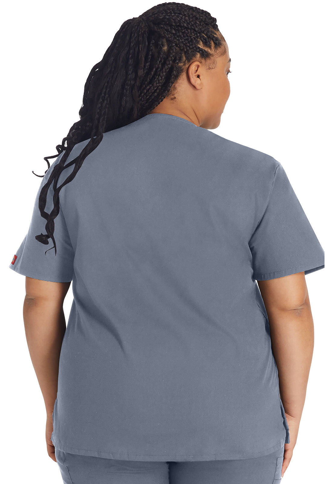 EDS Signature 86706 V-Neck Top Grey