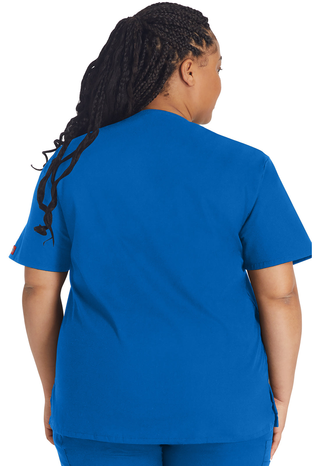 EDS Signature 86706 Women's V-Neck Scrub Top Royal