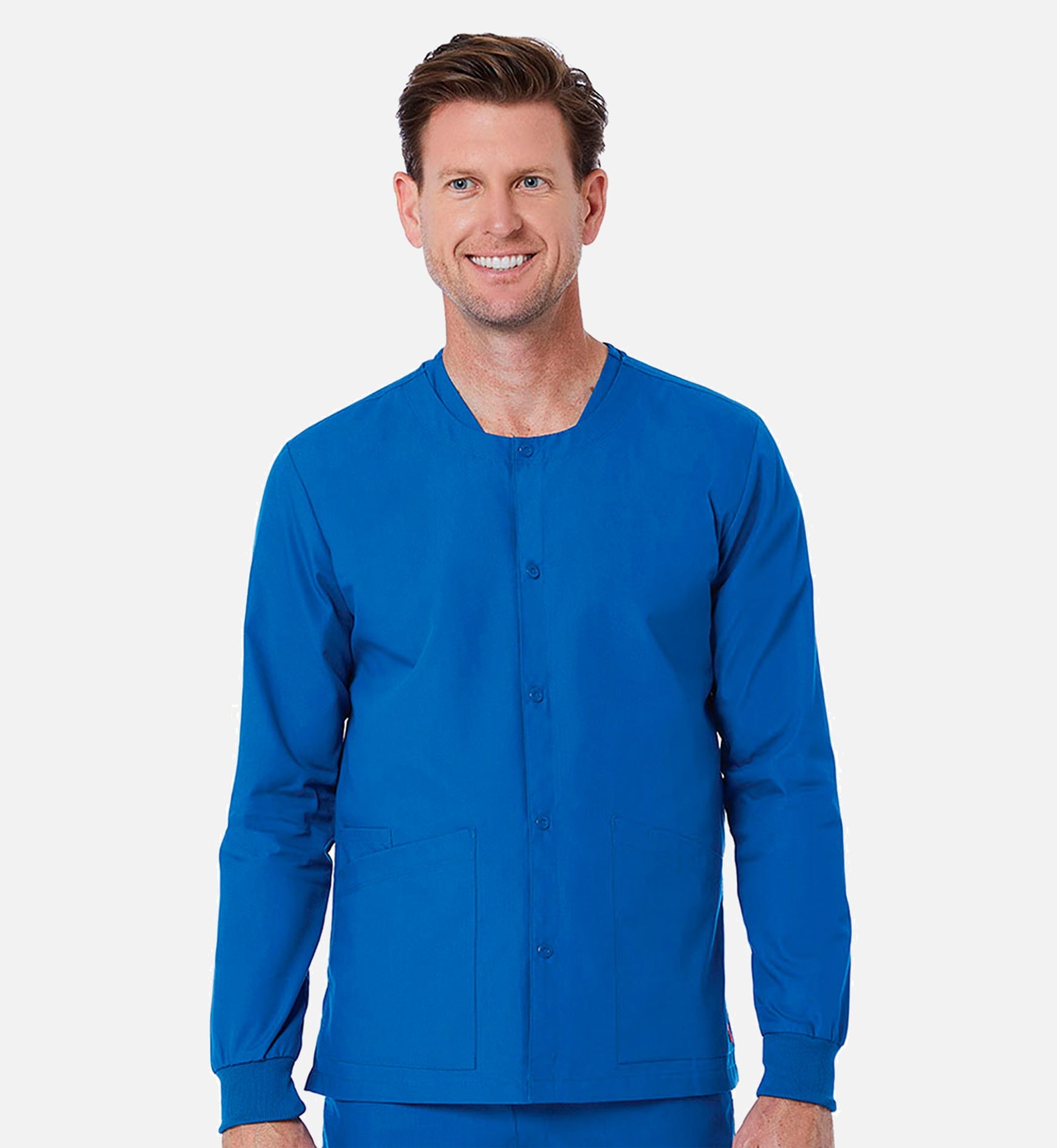 Redpanda 8716 Unisex Snap Jacket Royal Blue