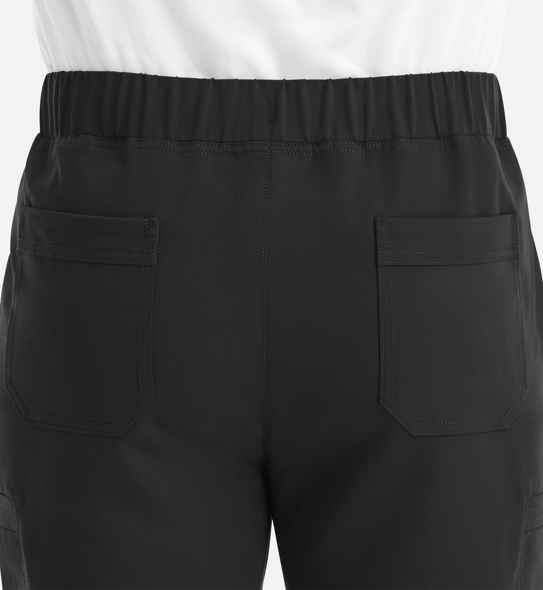 Matrix Pro Men's 8902 Men's Full Elastic Waistband Jogger Black