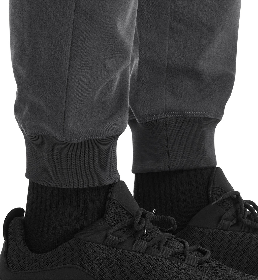 Matrix Pro Men's 8902 Men's Full Elastic Waistband Jogger Heather Grey