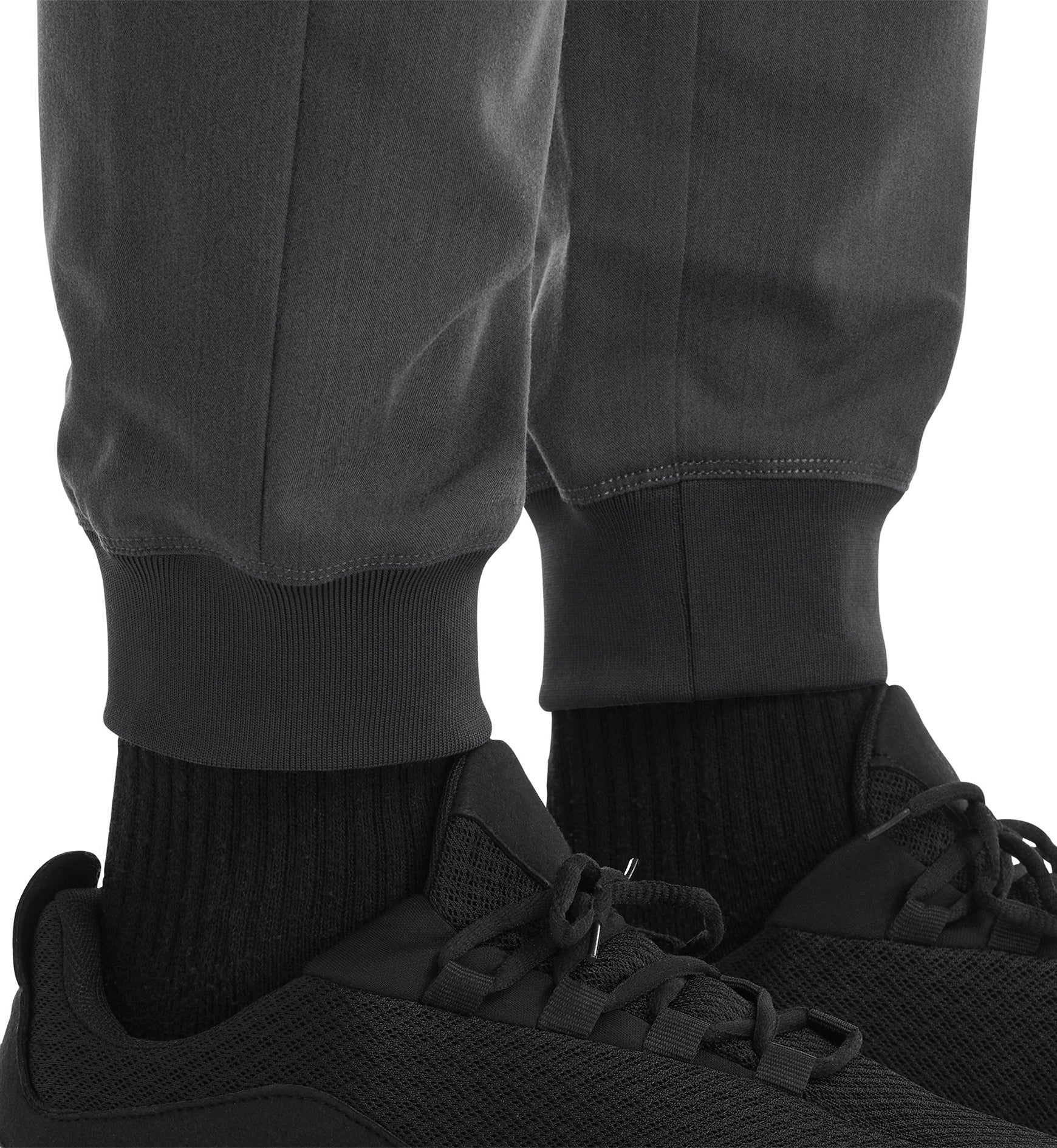Matrix Pro Men's 8902 Men's Full Elastic Waistband Jogger Heather Grey