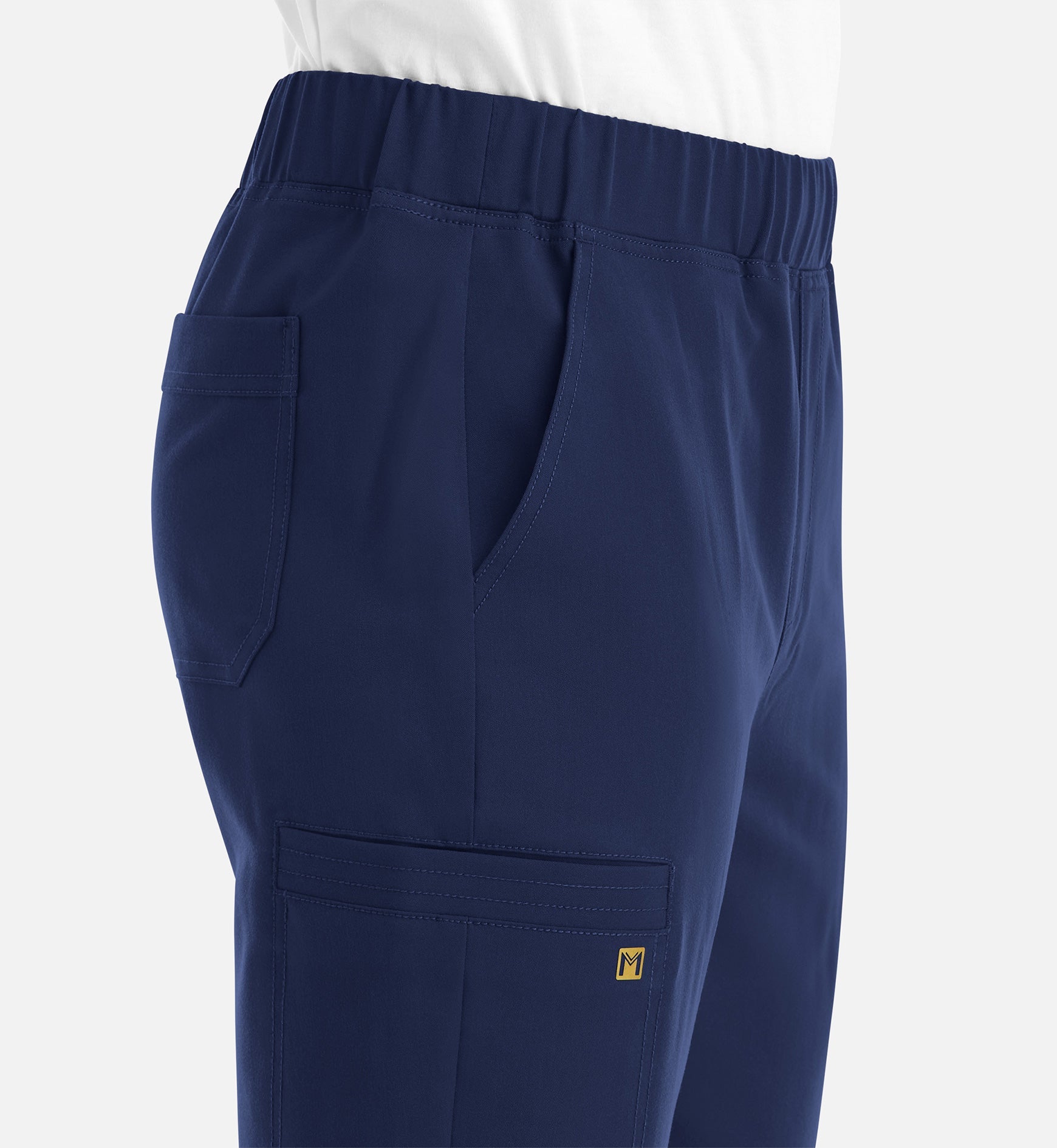 Matrix Pro Men's 8902 Men's Full Elastic Waistband Jogger Navy