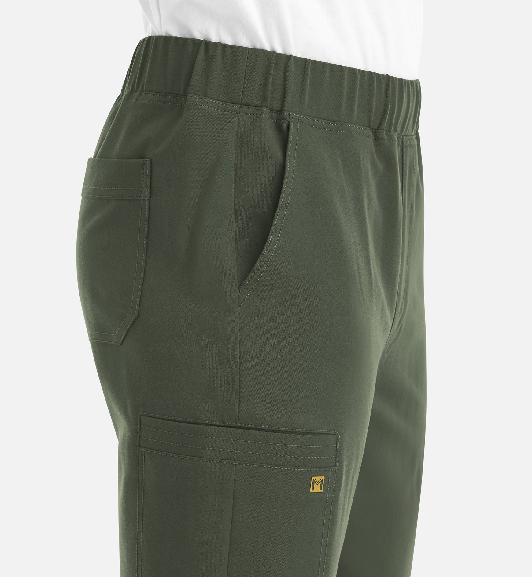Matrix Pro Men's 8902 Men's Full Elastic Waistband Jogger Olive