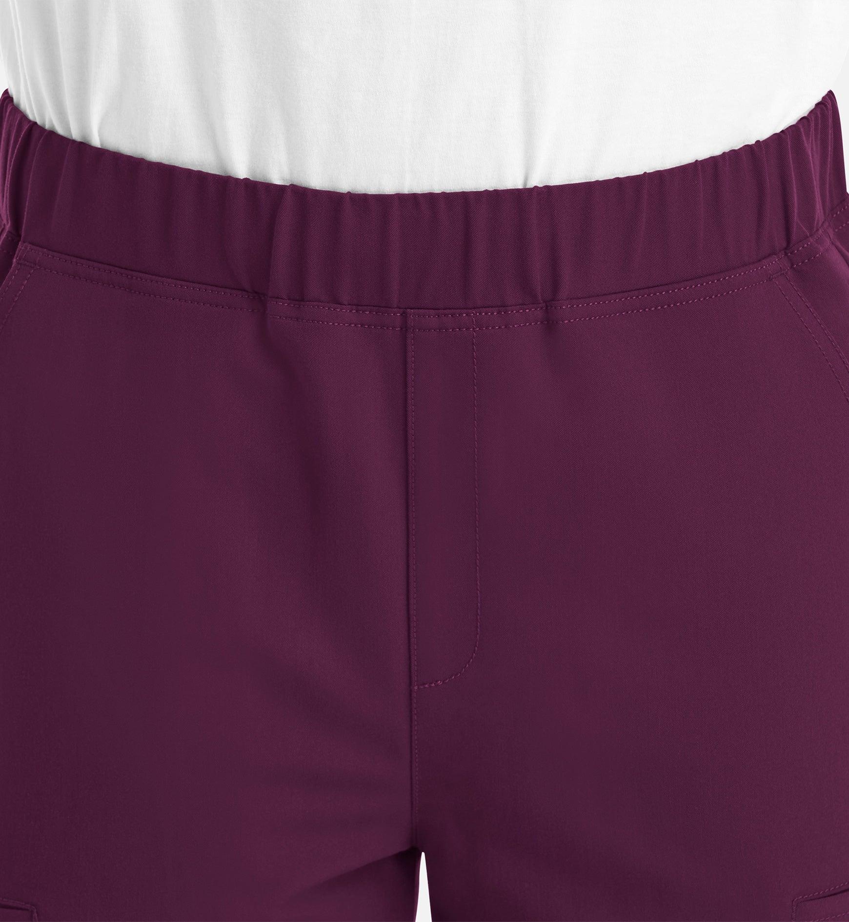 Matrix Pro Men's 8902 Men's Full Elastic Waistband Jogger Wine