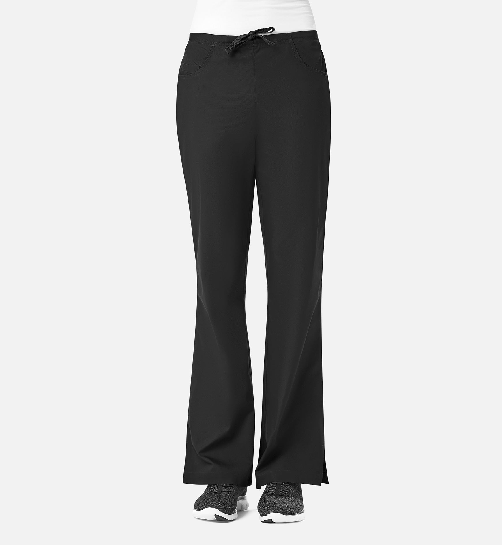 Core 9026 Women's Classic Flare Pants Black
