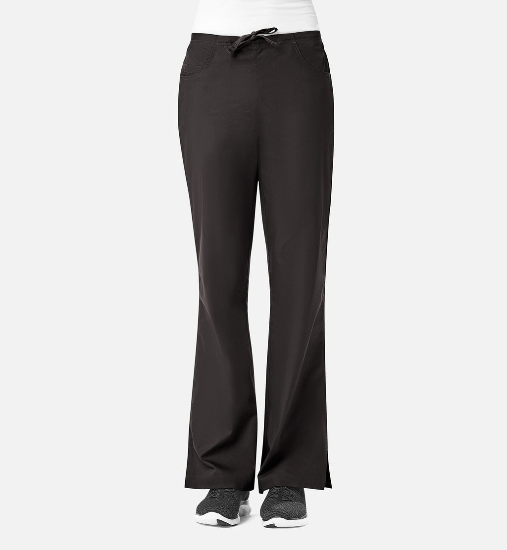 Core 9026 Women's Classic Flare Pants Chocolate