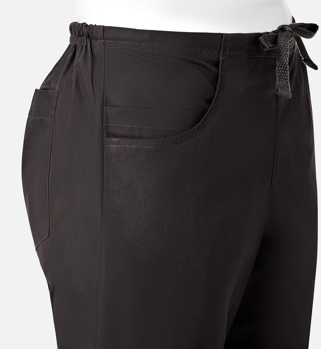 Core 9026 Women's Classic Flare Pants Chocolate