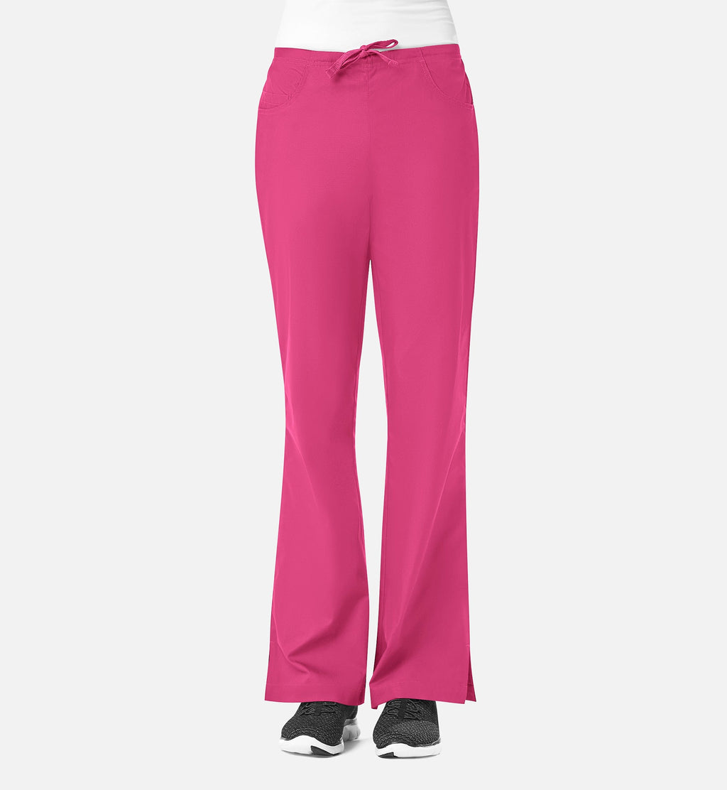 Core 9026 Women's Classic Flare Pants Hot Pink