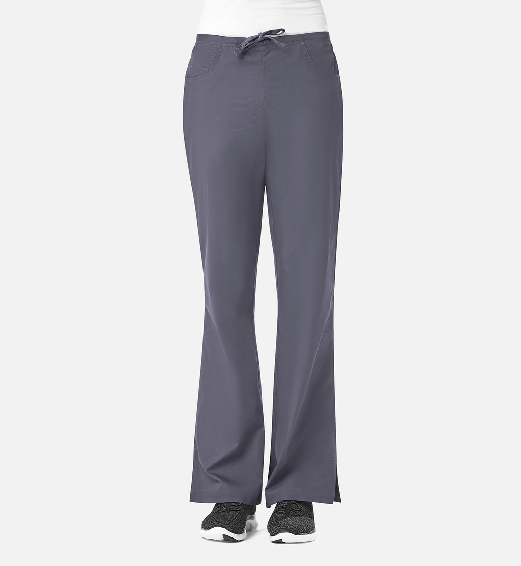 Core 9026 Women's Classic Flare Pants Pewter