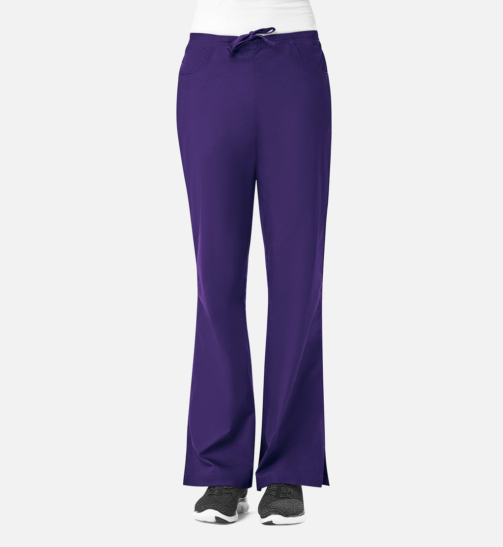 Core 9026 Women's Classic Flare Pants Purple