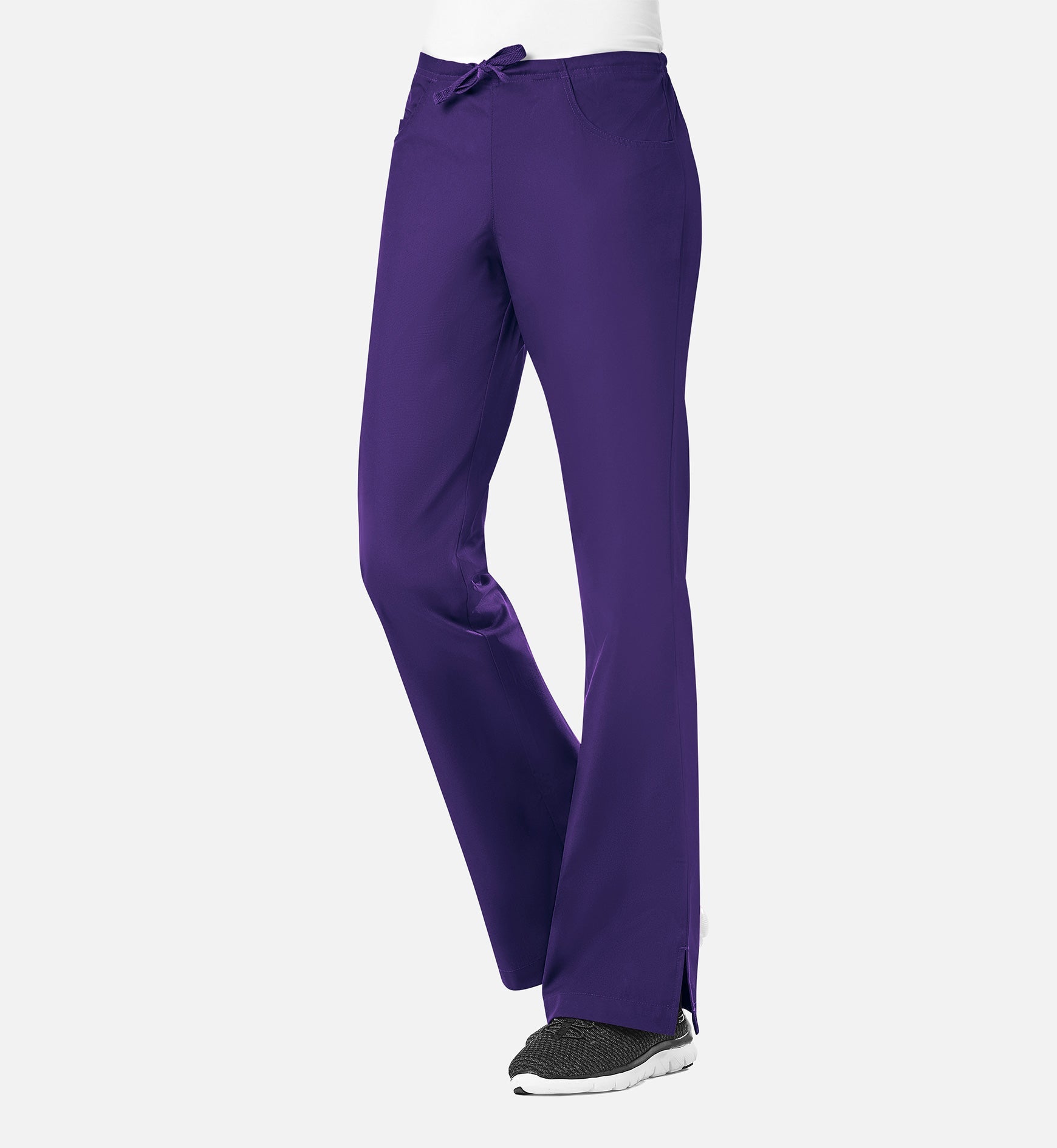 Core 9026 Women's Classic Flare Pants Purple