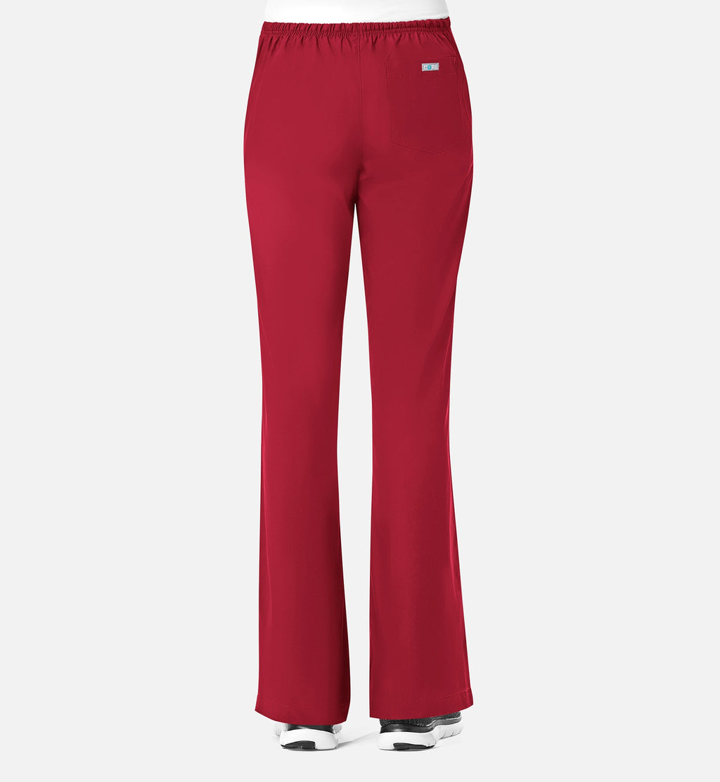 Core 9026 Women's Classic Flare Pants Red