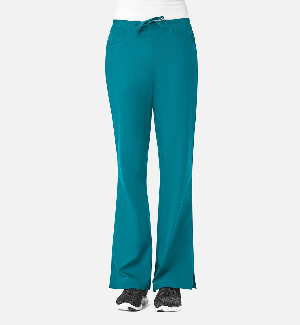 Core 9026 Women's Classic Flare Pants Teal