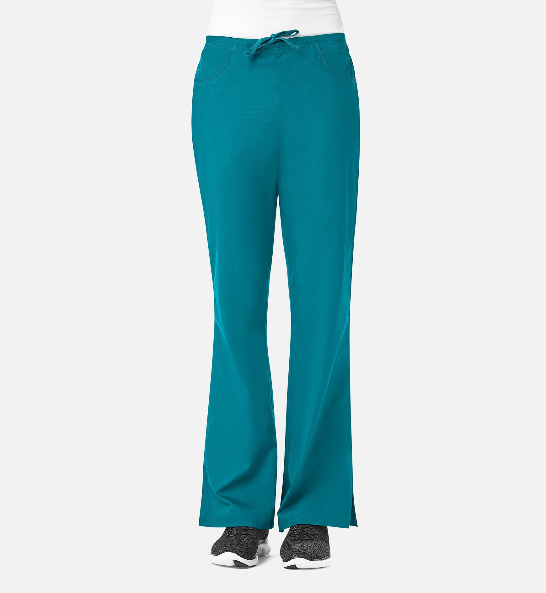 Core 9026 Women's Classic Flare Pants Teal