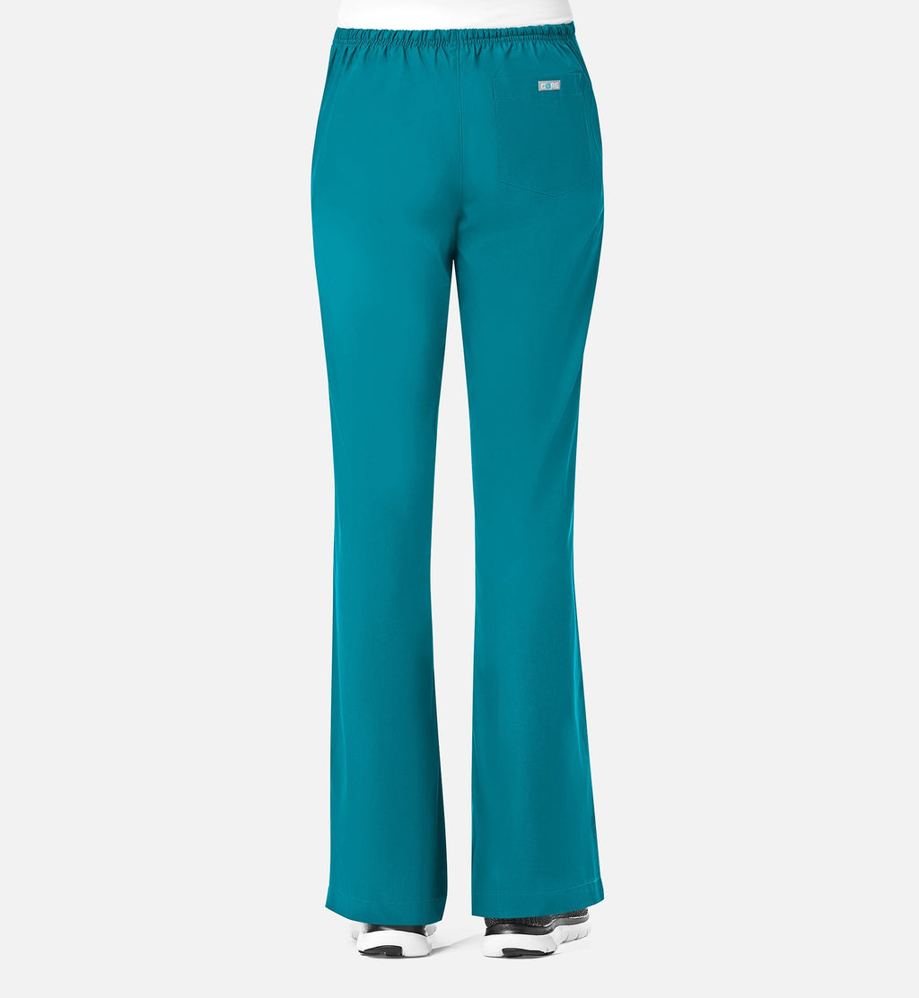 Core 9026 Women's Classic Flare Pants Teal