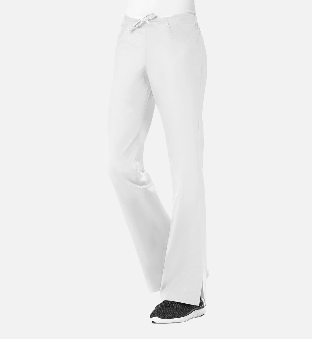 Core 9026 Women's Classic Flare Pants White