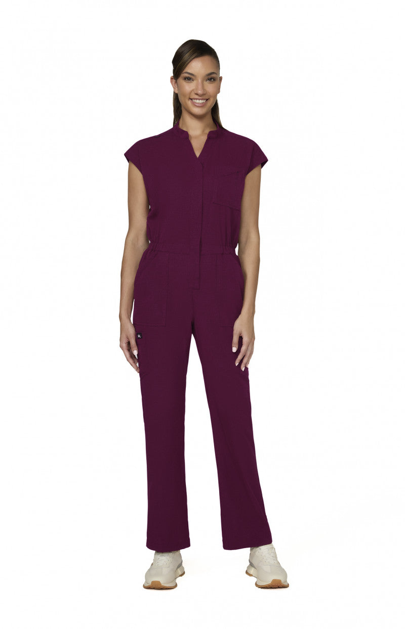 Solis 907 Anja Jumpsuit Wine