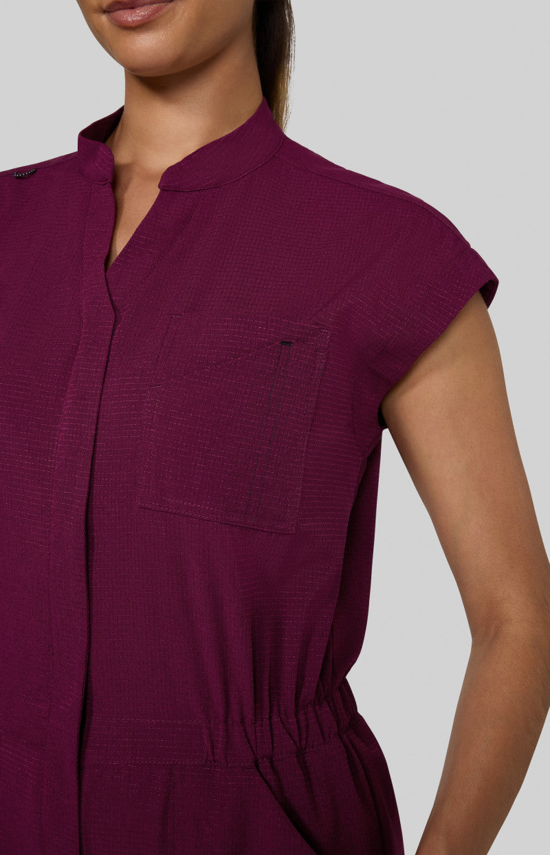 Solis 907 Anja Jumpsuit Wine