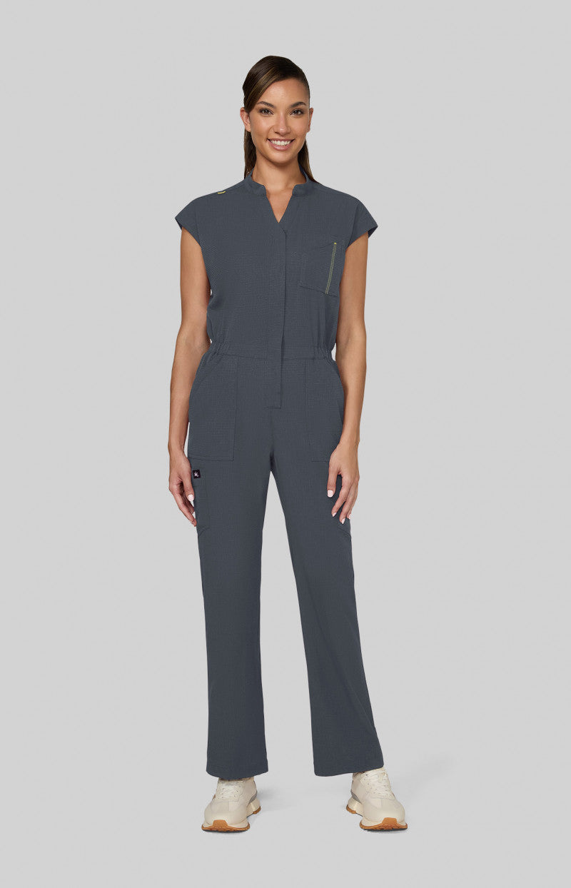 Solis 907 Anja Jumpsuit Charcoal