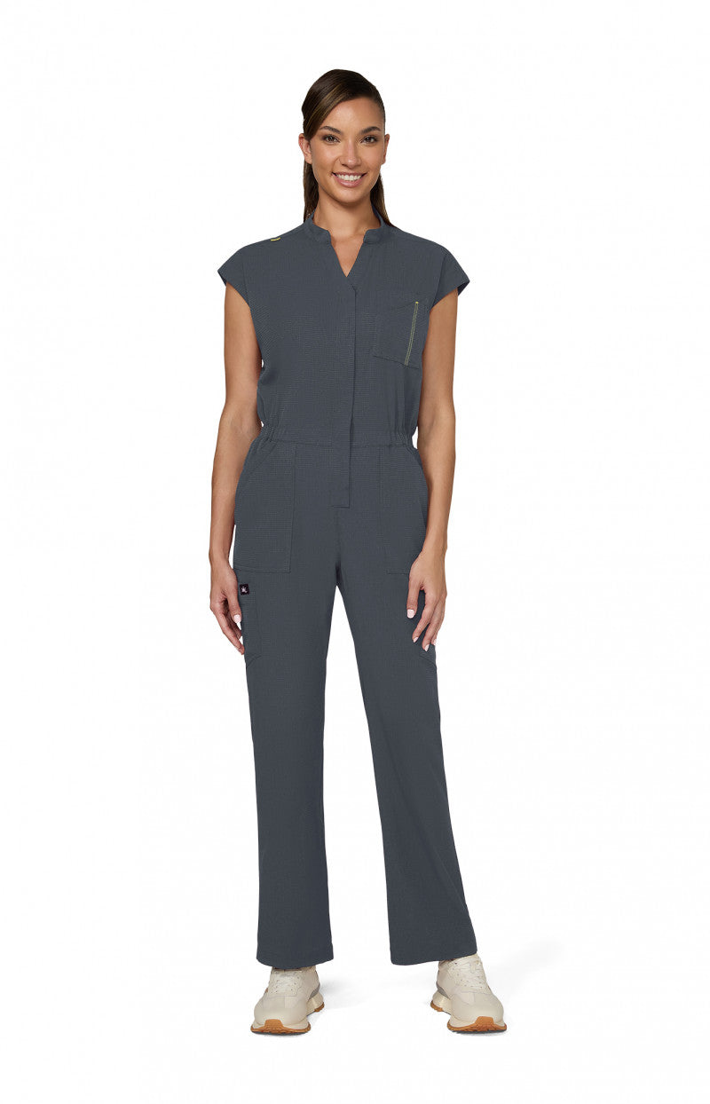 Solis 907 Anja Jumpsuit Charcoal