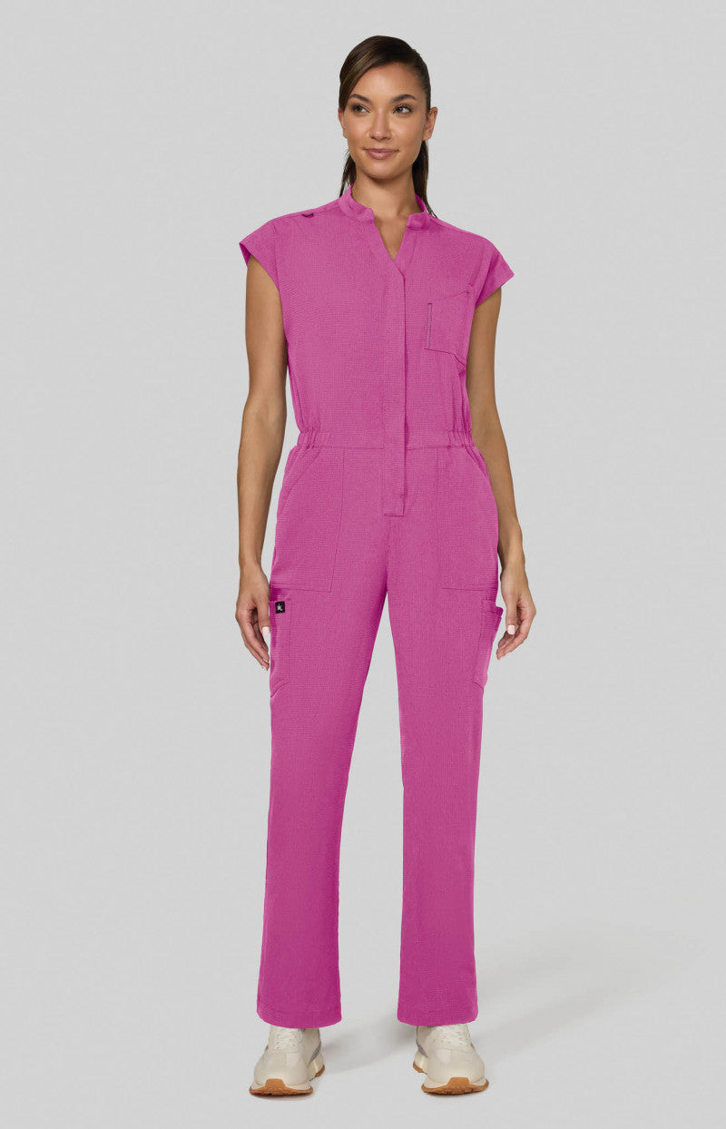 Solis 907 Anja Jumpsuit Hibiscus Pink