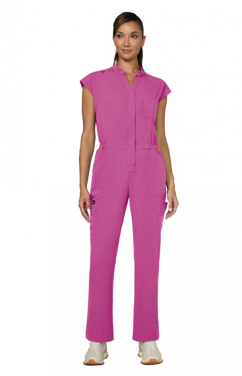 Solis 907 Anja Jumpsuit Hibiscus Pink