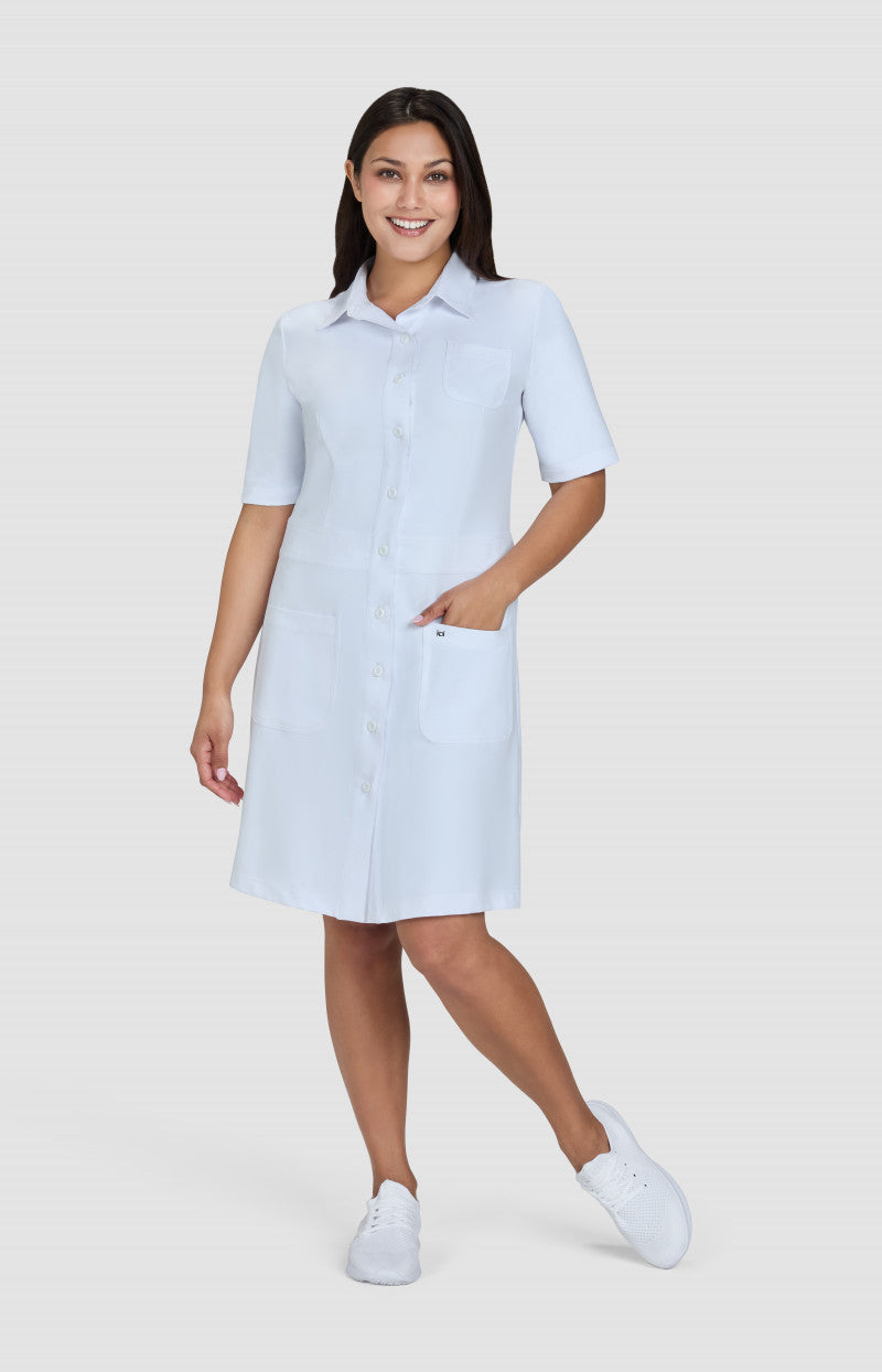 Essentials 908 Isabella Dress White