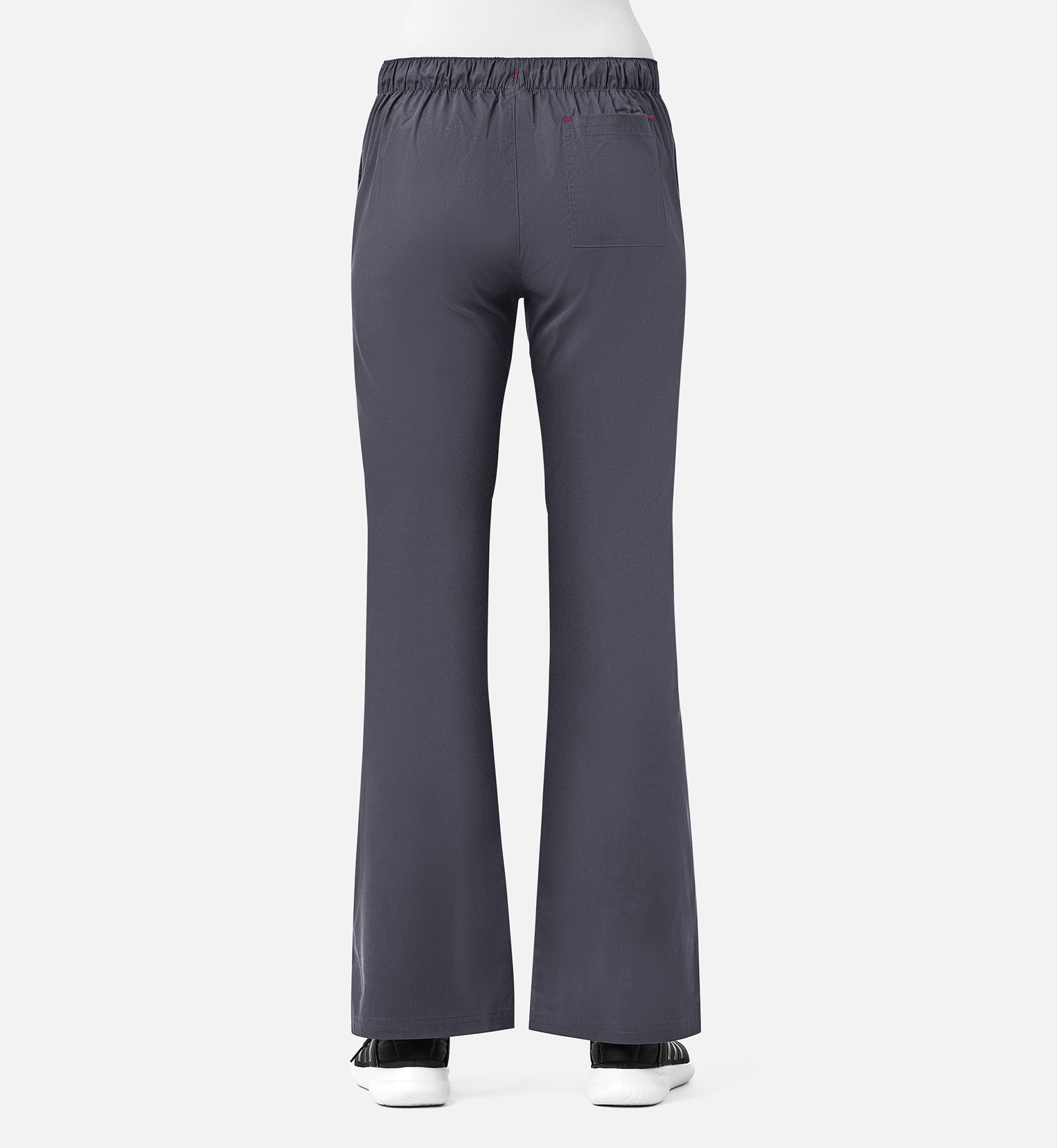 Blossom 9102 Multi-Pocket Flare Pants Charcoal