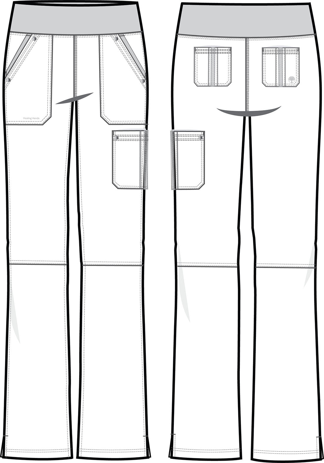 Purple Label 9133 Tori Pants Rainwater