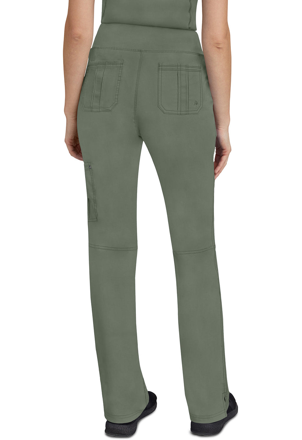 Healing Hands 9133 Tori Yoga Scrub Pants Olive Image