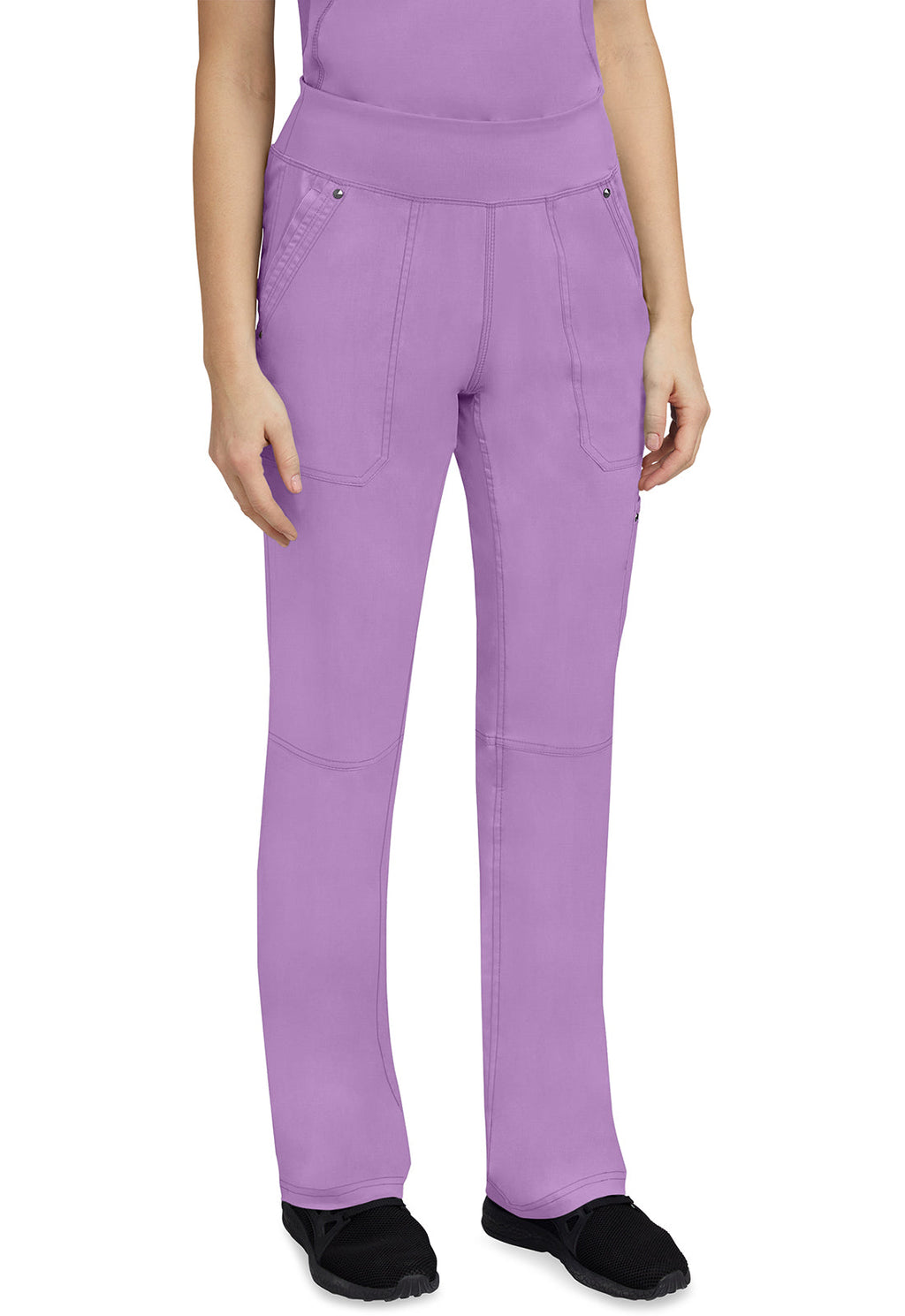 Healing Hands 9133 Tori Yoga Scrub Pants Purple Moonstone Image