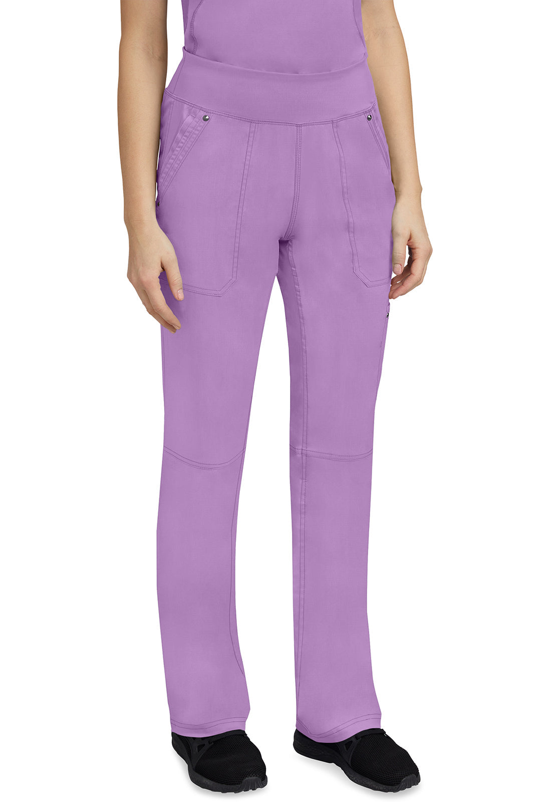 Healing Hands 9133 Tori Yoga Scrub Pants Purple Moonstone Image