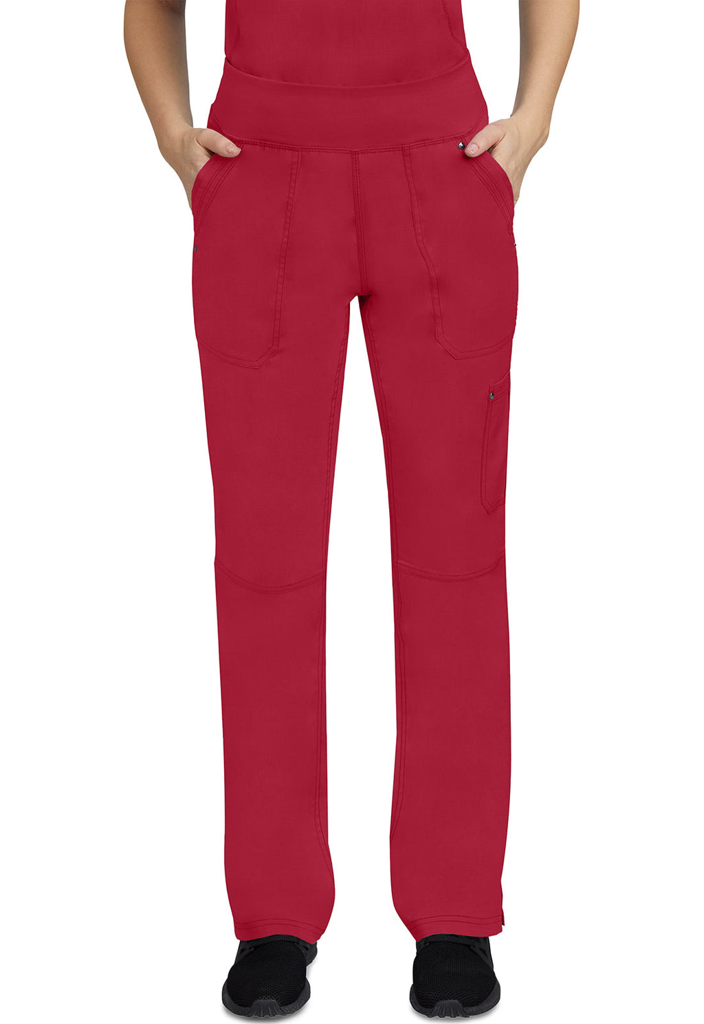 Purple Label 9133 Women's Tori Scrub Pants Red