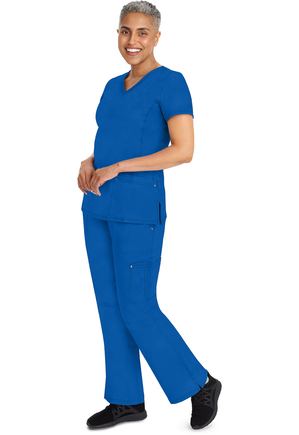 Healing Hands 9133 Tori Yoga Scrub Pants Royal Image