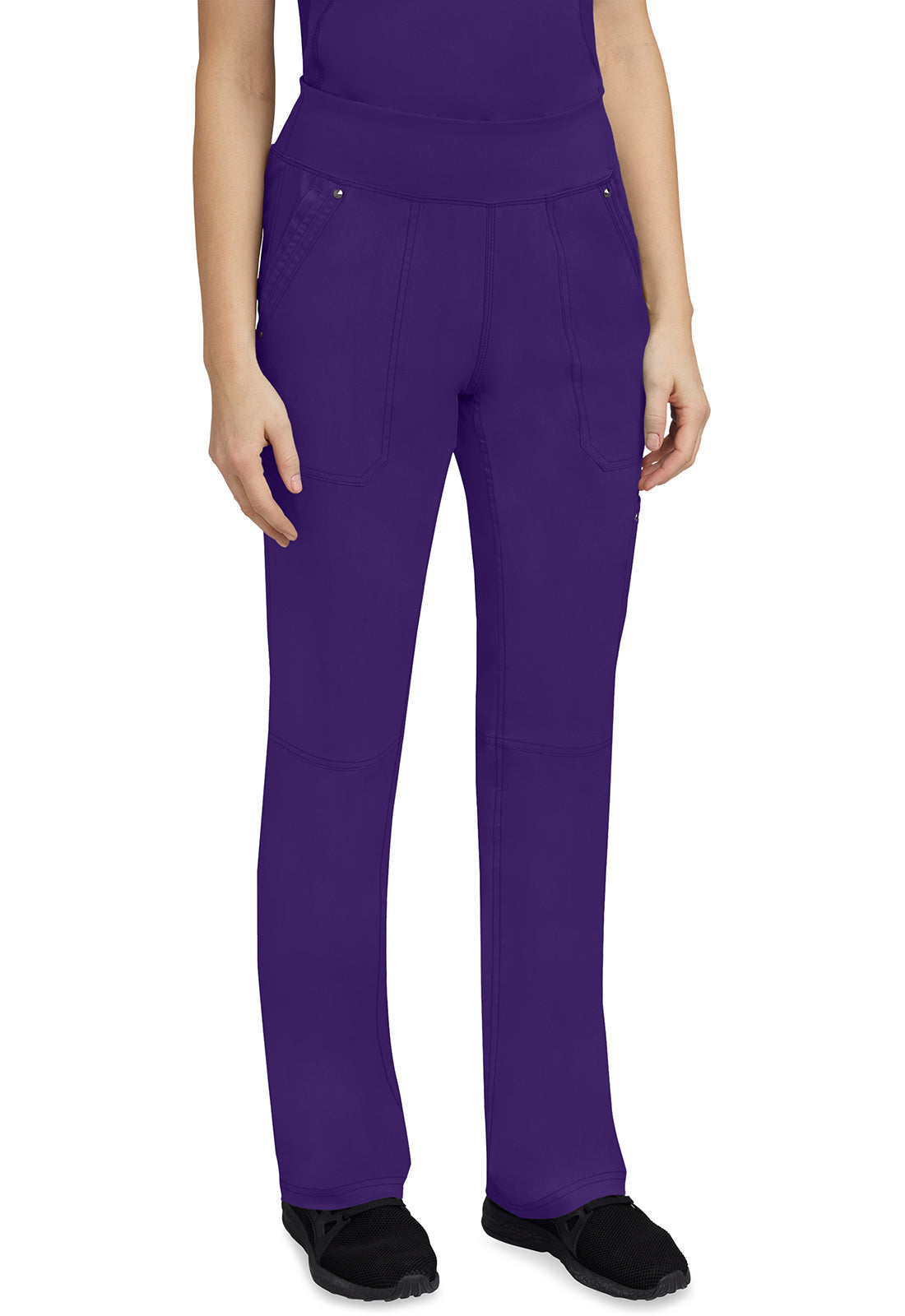 HH Purple Label 9133 Tori Yoga Scrub Pants True Grape