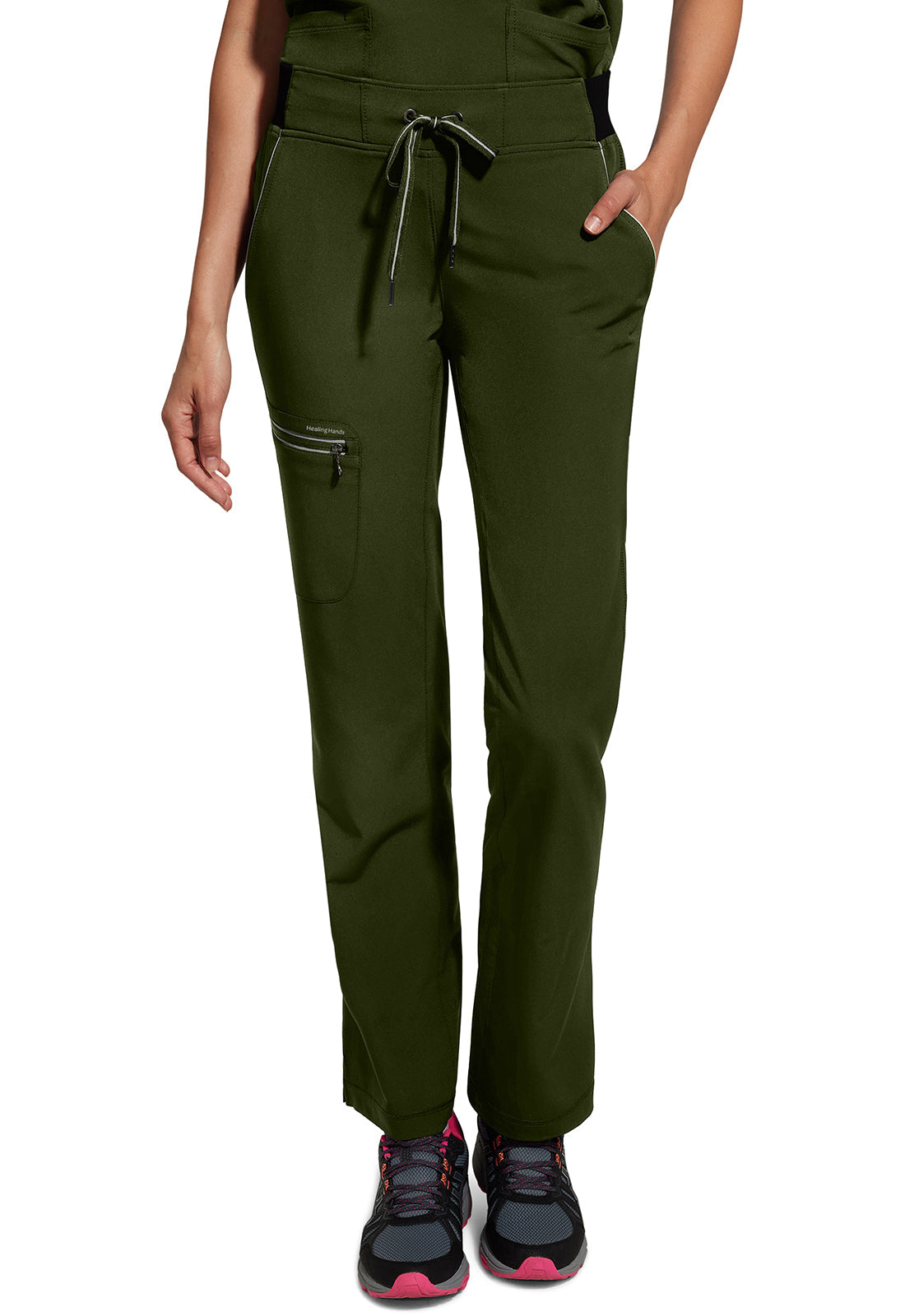 360 9152 Nisha Pants Dark Pine